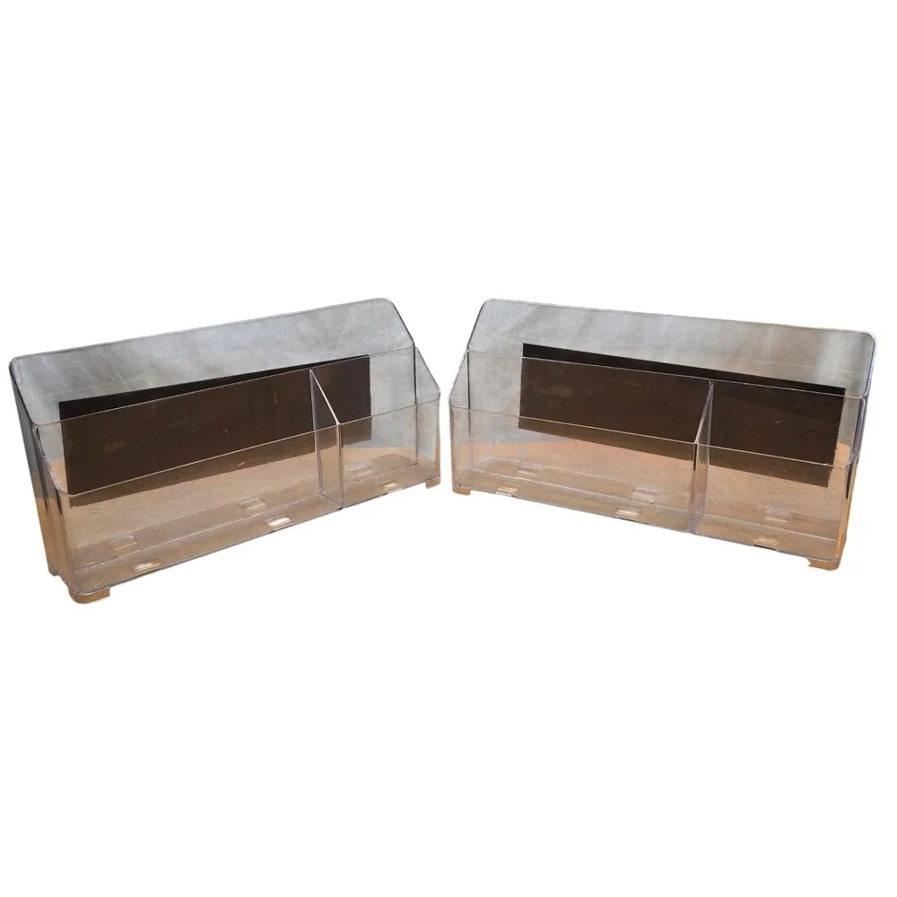 2 Eldon Fridge Mate Magnetic Spice Recipe Calendar‎ Notes Shelf 11x6x3